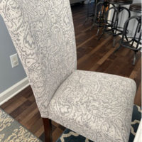 Neena upholstered best sale dining chair